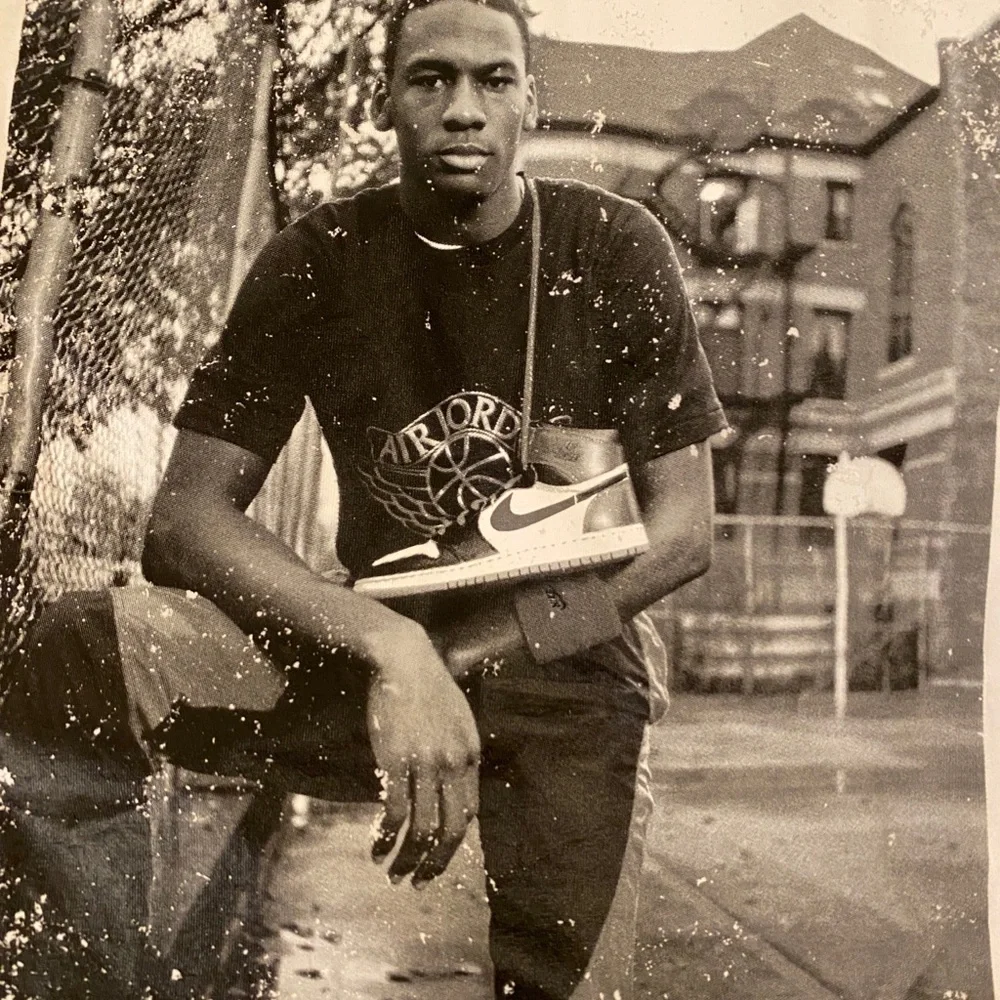 Nike Michael Jordan Photo T Shirt - Picture 2 of 7